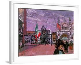 Piazza San Marco, Venice, C.1903-06-Walter Richard Sickert-Framed Giclee Print