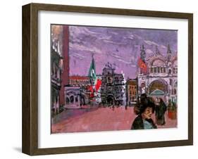 Piazza San Marco, Venice, C.1903-06-Walter Richard Sickert-Framed Giclee Print