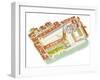 Piazza San Marco, Venice, Italy-Fernando Aznar Cenamor-Framed Giclee Print