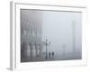 Piazza San Marco, Venice, Veneto, Italyfog-Peter Adams-Framed Photographic Print