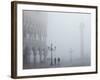 Piazza San Marco, Venice, Veneto, Italyfog-Peter Adams-Framed Photographic Print