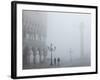 Piazza San Marco, Venice, Veneto, Italyfog-Peter Adams-Framed Photographic Print