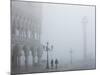 Piazza San Marco, Venice, Veneto, Italyfog-Peter Adams-Mounted Photographic Print