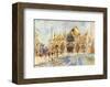 Piazza San Marco, Venice-Pierre-Auguste Renoir-Framed Art Print