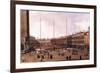 Piazza San Marco-Canaletto-Framed Art Print