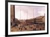 Piazza San Marco-Canaletto-Framed Art Print