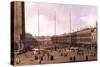 Piazza San Marco-Canaletto-Stretched Canvas