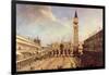 Piazza San Marco-Canaletto-Framed Art Print