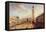 Piazza San Marco-Canaletto-Framed Stretched Canvas