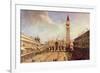 Piazza San Marco-Canaletto-Framed Premium Giclee Print