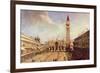 Piazza San Marco-Canaletto-Framed Premium Giclee Print