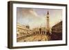 Piazza San Marco-Canaletto-Framed Premium Giclee Print