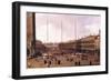 Piazza San Marco-Canaletto-Framed Premium Giclee Print