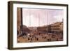 Piazza San Marco-Canaletto-Framed Art Print