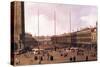 Piazza San Marco-Canaletto-Stretched Canvas