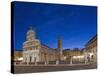 Piazza San Michele, Lucca, Italy-Rob Tilley-Stretched Canvas