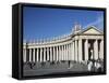 Piazza San Pietro (St. Peter's Square), Vatican City, Rome, Lazio, Italy, Europe-Jochen Schlenker-Framed Stretched Canvas