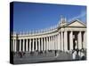 Piazza San Pietro (St. Peter's Square), Vatican City, Rome, Lazio, Italy, Europe-Jochen Schlenker-Stretched Canvas