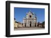 Piazza Santa Croce and Basilica Di Santa Croce, Florence, Tuscany, Italy, Europe-Simon Montgomery-Framed Photographic Print