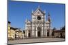 Piazza Santa Croce and Basilica Di Santa Croce, Florence, Tuscany, Italy, Europe-Simon Montgomery-Mounted Photographic Print