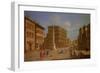 Piazza Santa Trinita, Florence-Giuseppe Zocchi-Framed Giclee Print