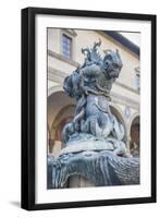 Piazza Santissima Annunziata, Fontana Del Tacca, Details-Guido Cozzi-Framed Premium Photographic Print