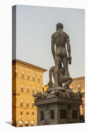 Piazza Signoria, Ercole E Caco Statue-Guido Cozzi-Stretched Canvas
