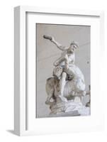 Piazza Signoria, Loggia Dei Lanzi, Ercole E Il Centauro, by Giambologna-Guido Cozzi-Framed Photographic Print