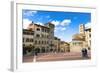 Piazza Vasari (Piazza Grande), Arezzo, Tuscany, Italy, Europe-Nico Tondini-Framed Photographic Print