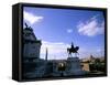 Piazza Venezia, Rome, Lazio, Italy-Oliviero Olivieri-Framed Stretched Canvas