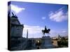 Piazza Venezia, Rome, Lazio, Italy-Oliviero Olivieri-Stretched Canvas