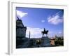 Piazza Venezia, Rome, Lazio, Italy-Oliviero Olivieri-Framed Photographic Print