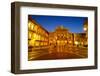 Piazza Vincenzo Bellini and Teatro Massimo Bellini Opera House, Catania, Sicily, Italy, Europe-Carlo Morucchio-Framed Photographic Print