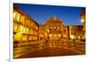 Piazza Vincenzo Bellini and Teatro Massimo Bellini Opera House, Catania, Sicily, Italy, Europe-Carlo Morucchio-Framed Photographic Print