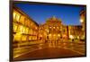 Piazza Vincenzo Bellini and Teatro Massimo Bellini Opera House, Catania, Sicily, Italy, Europe-Carlo Morucchio-Framed Photographic Print