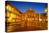 Piazza Vincenzo Bellini and Teatro Massimo Bellini Opera House, Catania, Sicily, Italy, Europe-Carlo Morucchio-Stretched Canvas