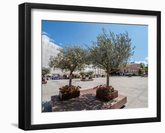 Piazza Vittoria, Friuli Venezia Giulia, Italy, Europe-Jean Brooks-Framed Photographic Print