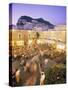 Piazzetta, Capri Town, Capri, Bay of Naples, Italy-Demetrio Carrasco-Stretched Canvas