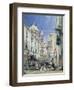 Piazzetta Riario Sforza, 1849-Giacinto Gigante-Framed Giclee Print