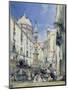 Piazzetta Riario Sforza, 1849-Giacinto Gigante-Mounted Giclee Print