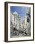 Piazzetta Riario Sforza, 1849-Giacinto Gigante-Framed Giclee Print