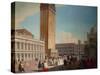 Piazzetta, Venice-Luca Carlevaris-Stretched Canvas