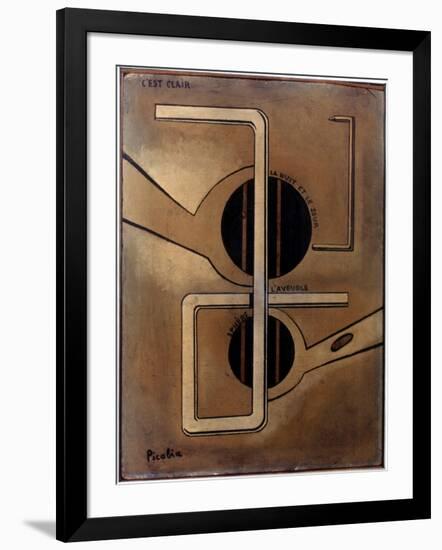 Picabia: C'Est Clair, C1917-Francis Picabia-Framed Giclee Print