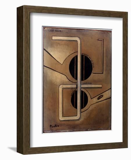 Picabia: C'Est Clair, C1917-Francis Picabia-Framed Giclee Print