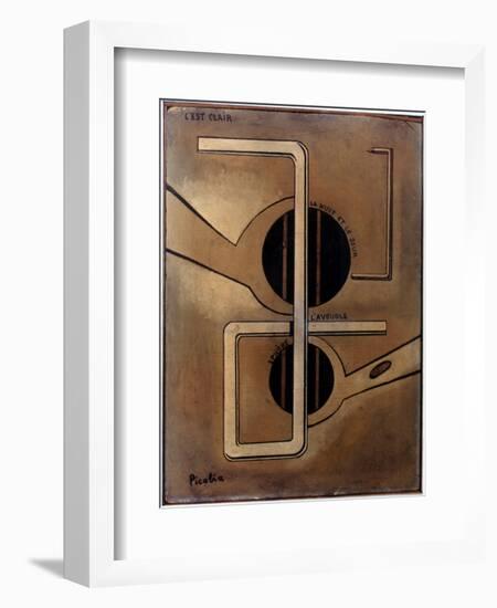 Picabia: C'Est Clair, C1917-Francis Picabia-Framed Giclee Print