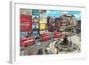 Picadilly Circus, London, England-null-Framed Art Print