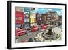 Picadilly Circus, London, England-null-Framed Art Print