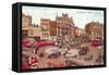 Picadilly Circus, London, England-null-Framed Stretched Canvas