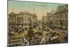 Picadilly Circus, London, England-null-Mounted Art Print