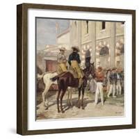 Picador à l'entrée des Arènes-Achille Zo-Framed Giclee Print